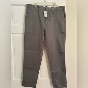 NWT men’s Banana Republic Rapid Movement chino pants Mason athletic fit 33x30